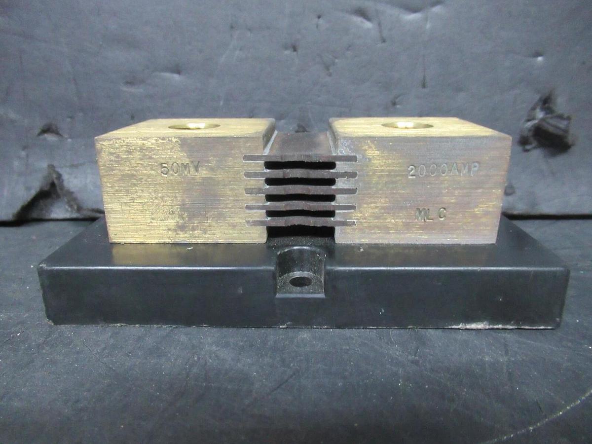 Used EMARO SHUNT 2000 AMP 50 MV MLC