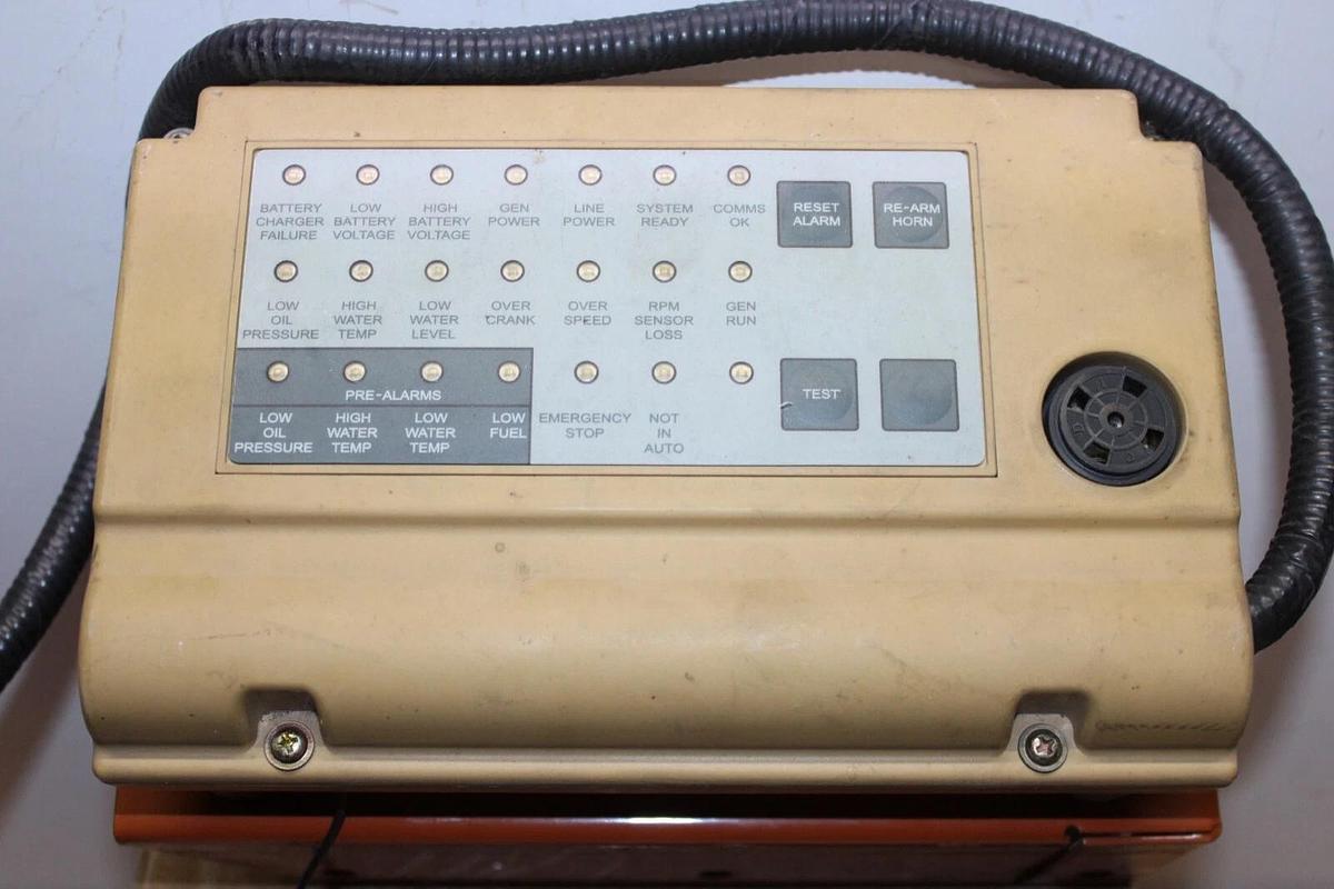 Used GENERAC LIGHT REMOTE ANNUNCIATOR ALARM CONTROL MODULE 0G5719 0G4525