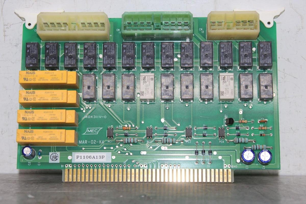 Used MEC EUROTHERM CIRCUIT BOARD 1514201NG MAR-02-K4 P1106A13P MDK311V-0 **WARRANTY**