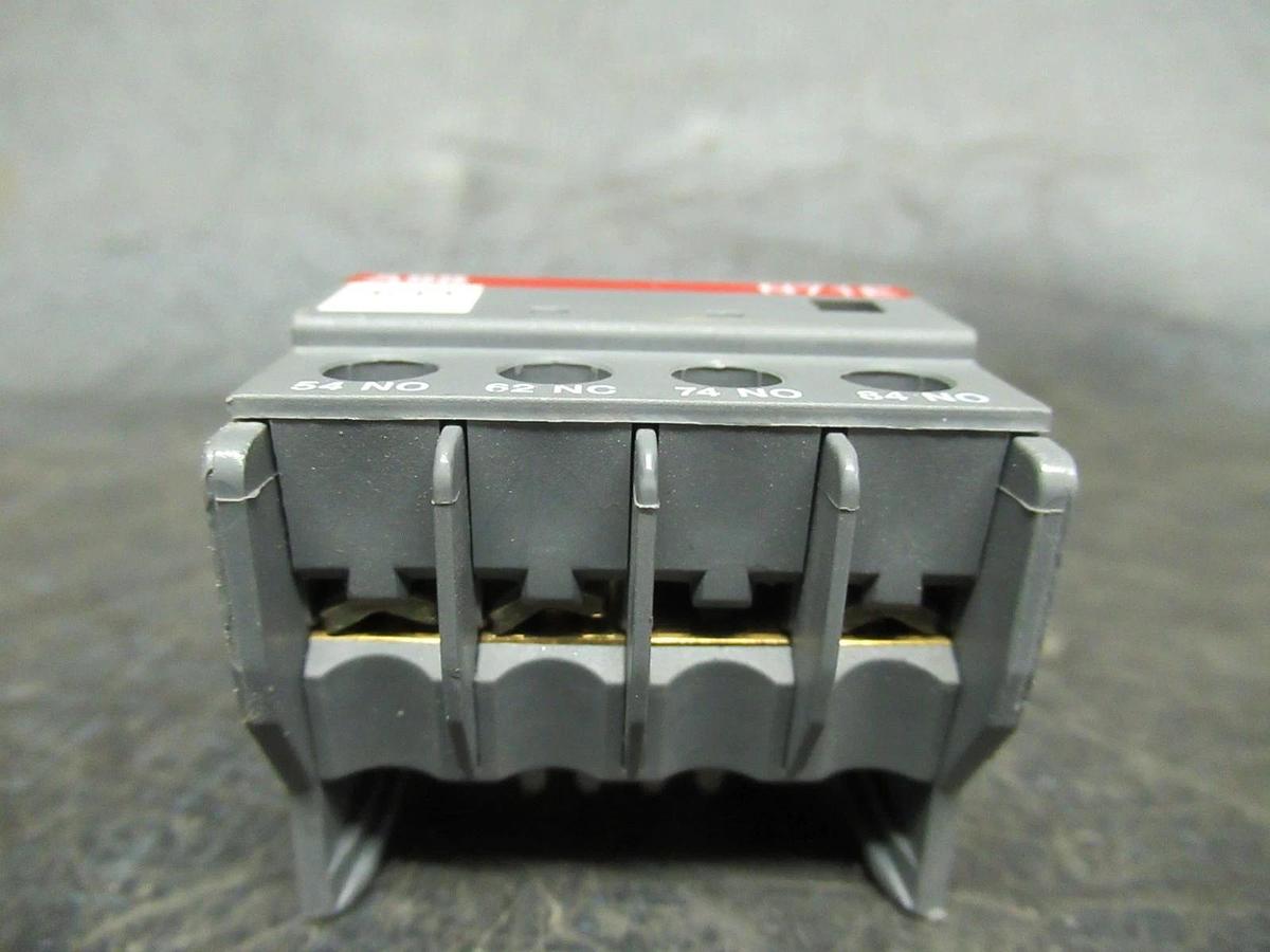 Used ABB AUXILIARY CONTACTOR N71E **WARRANTY INCLUDED**