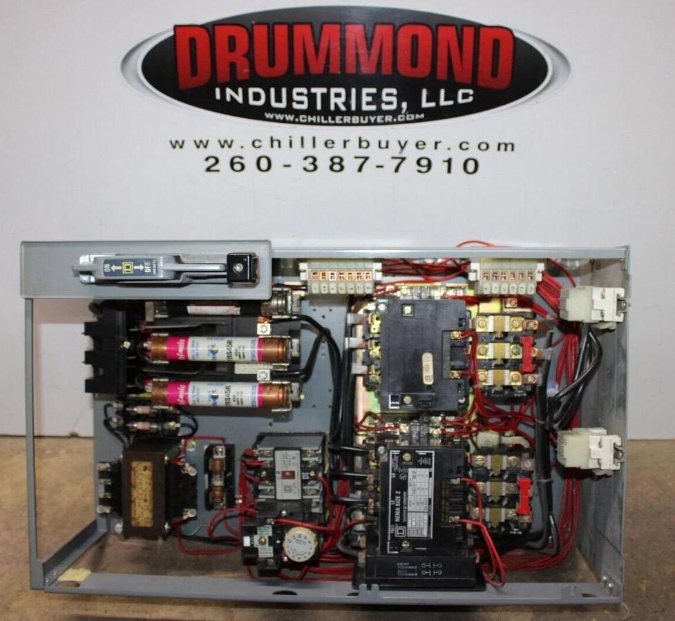 Used SQUARE D MCC STARTER BUCKET MODEL 4 24" SIZE 2 480 VAC 25 HP 8998QD428