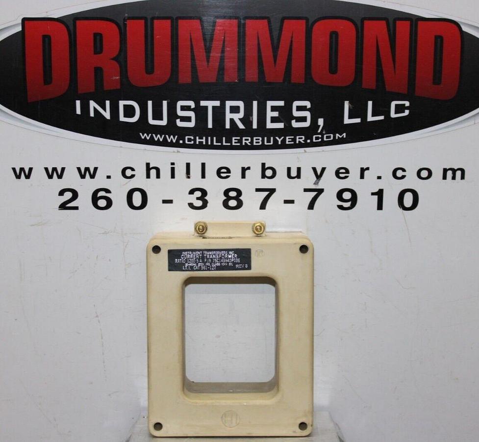 Used INSTRUMENT TRANSFORMERS CURRENT TRANSFORMER 561-122 75C149640P036 1200:5 600V