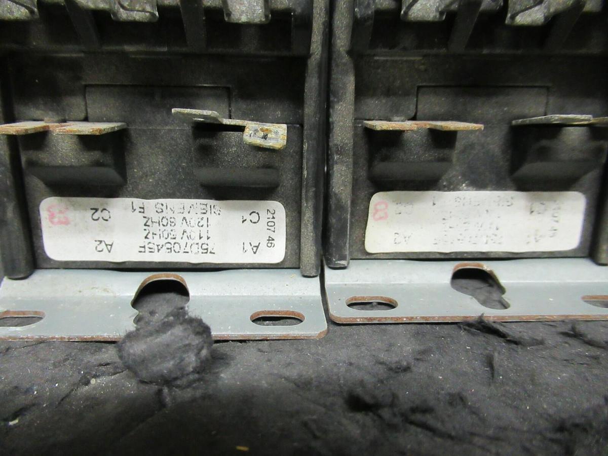 Used SIEMENS CONTACTOR 42CF35AF 40 AMP 50 AMP/RES 600 VOLT 20 HP