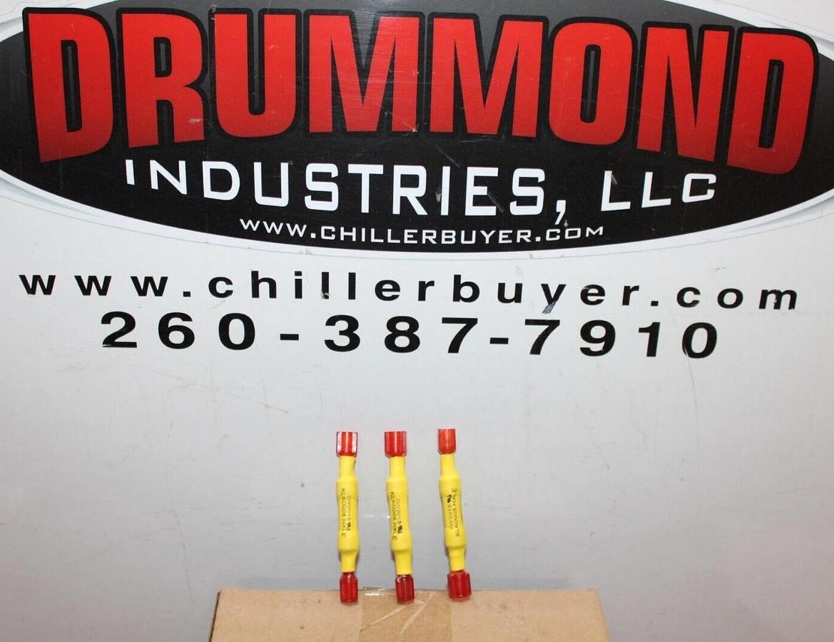 Used LOT OF 3 LITTELFUSE FUSE LINK KLKD005.HXLLF OW2015 5 AMP 600 VOLT