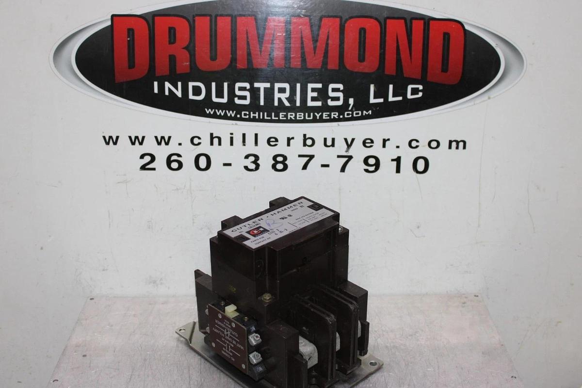 Used CUTLER-HAMMER CONTACTOR C832JN3 NEMA SIZE 3 120 AMP 600 VAC 3-POLE COIL: 120 V