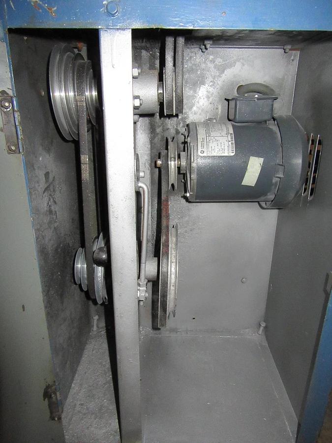 Used 3/4" THROUGH HOLE 8" SWING LATHE CUSTOM AIR FEED 6 JAW UNIVERSAL CHUCK 3/4 HP