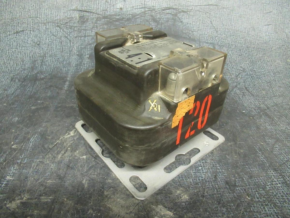 Used GENERAL ELECTRIC TRANSFORMER 760X34G6 RATIO: 4:1 480V 60HZ **WARRANTY**