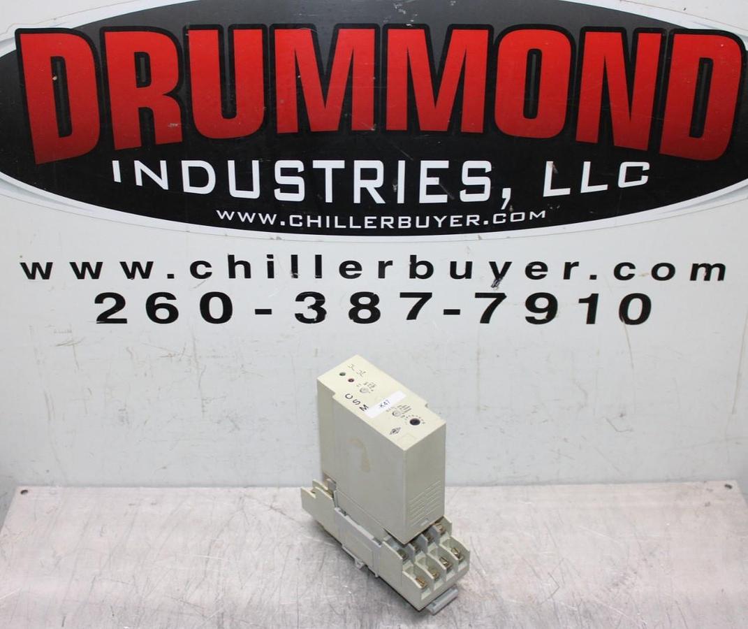 Used MTI TIME DELAY RELAY 0.1 SECOND TO 10 HOUR CSM-K47 24-240 VDC *WARRANTY*