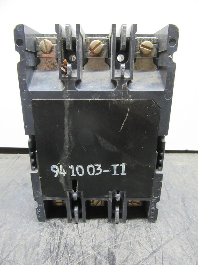 Used CUTLER HAMMER CIRCUIT BREAKER FD3100KL 100 AMP 3-POLE 600 VAC **WARRANTY**