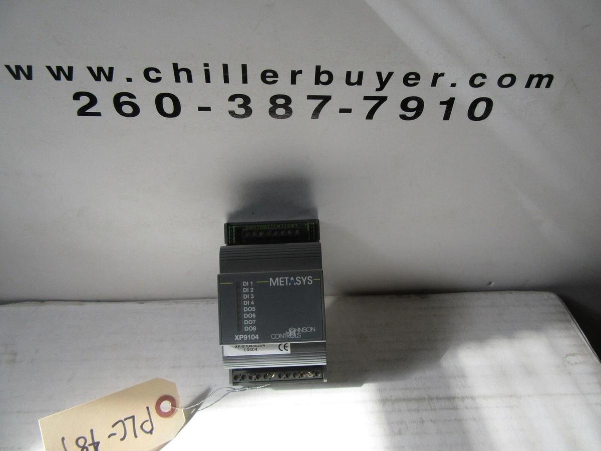 Used METASYS JOHNSON CONTROLS XP9104 EXPANSION MODULE XP-9104-8304 ENERGY MANAGEMENT