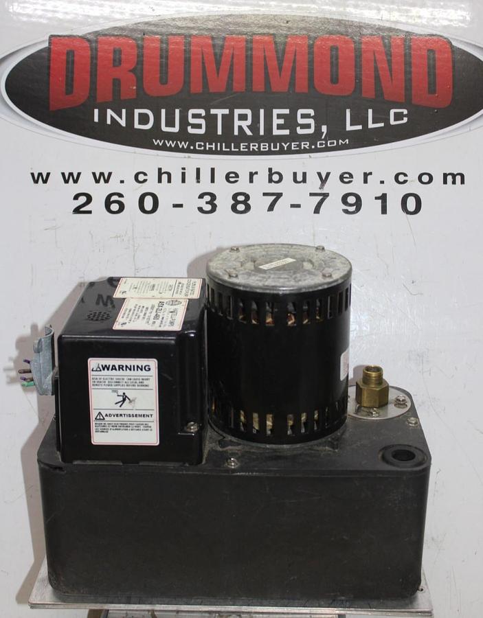 Used HARTELL LIEBERT PUMP A5X-2LI-460 806007 1A19271P2 460 VOLT 1.2 AMP 1-PHASE
