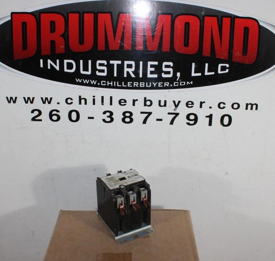 Used TOTALINE CONTACTOR P828-0431A 40 AMP 600 VAC 25 HP COIL: 24V HCCY3XQ04CG102