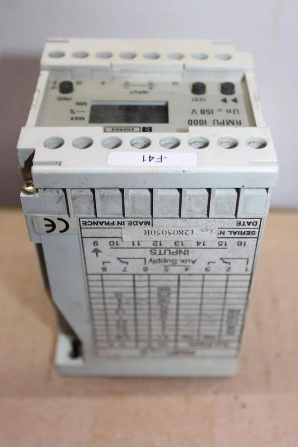 Used ENERDIS DIGITAL DISPLAY AND RELAY RMPU-1000 150 VOLT **WARRANTY INCLUDED**