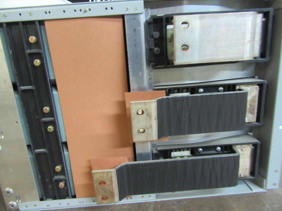 Used GE QMR PANELBOARD FUSIBLE DISCONNECT THFP366 600 AMP 600 VAC 500 HP 3-PHASE