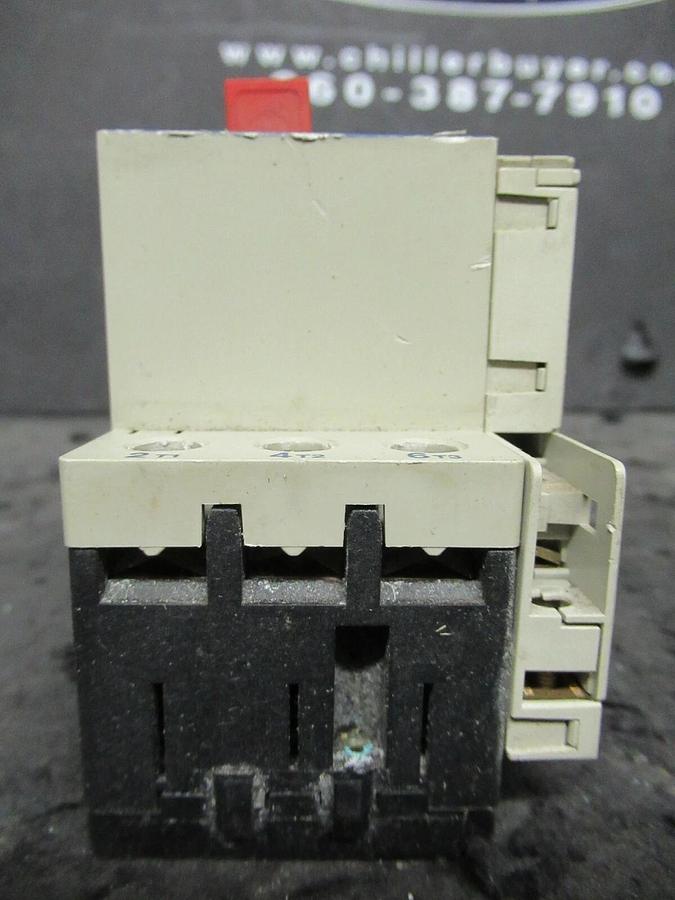 Used TELEMECANIQUE MANUAL MOTOR STARTER GV1-M14 5 HP @ 460 VAC 3 PH 6 - 10 AMPS