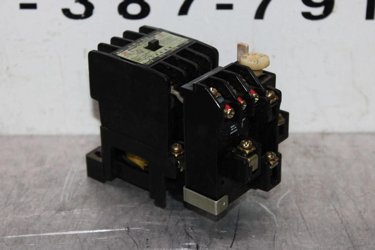 Used MAGNETIC STARTER S-C11L 500 VAC 20 AMP 4-POLE 5.5 HP COIL: 220 VOLT *WARRANTY*