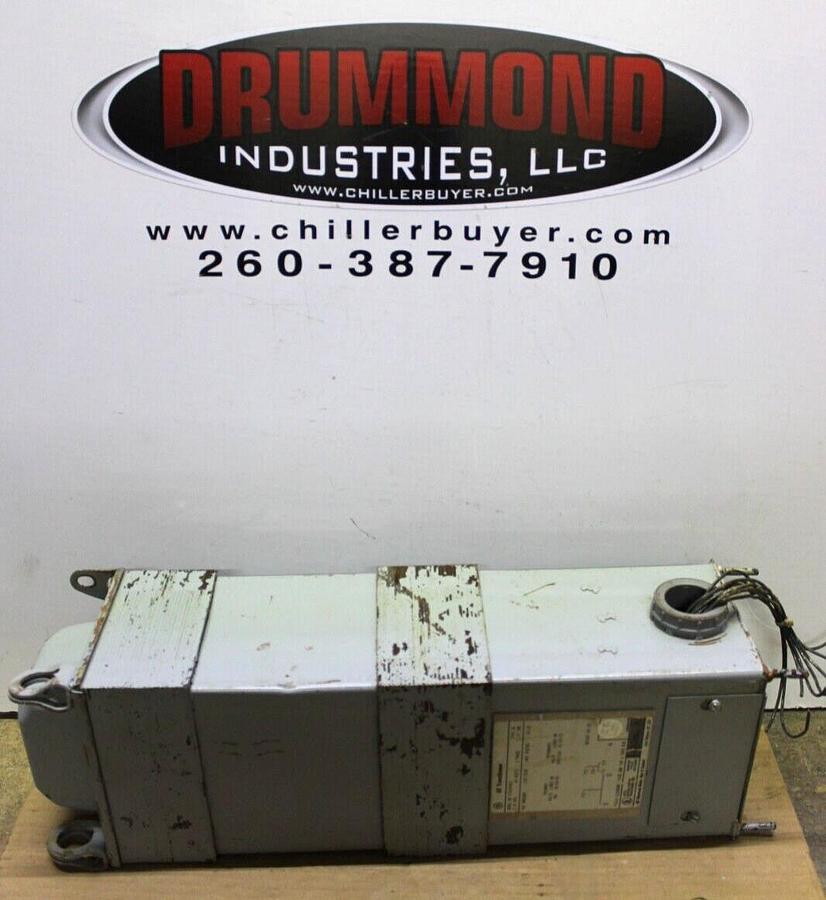 Used 3 KVA GENERAL ELECTRIC TRANSFORMER 9T21A4001 3-PHASE PRI: 480V SEC: 208Y/120V