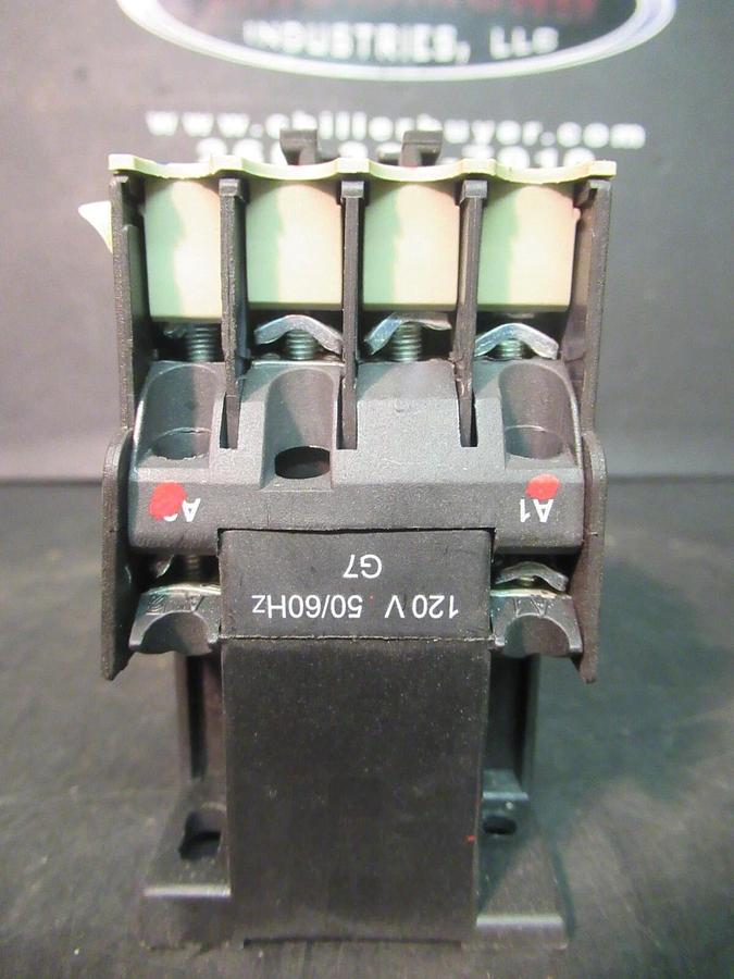 Used RAM CONTACTOR RI1D1840 RI1-D18-10 600 VAC 32 AMP 15 HP COIL: 120 VOLT