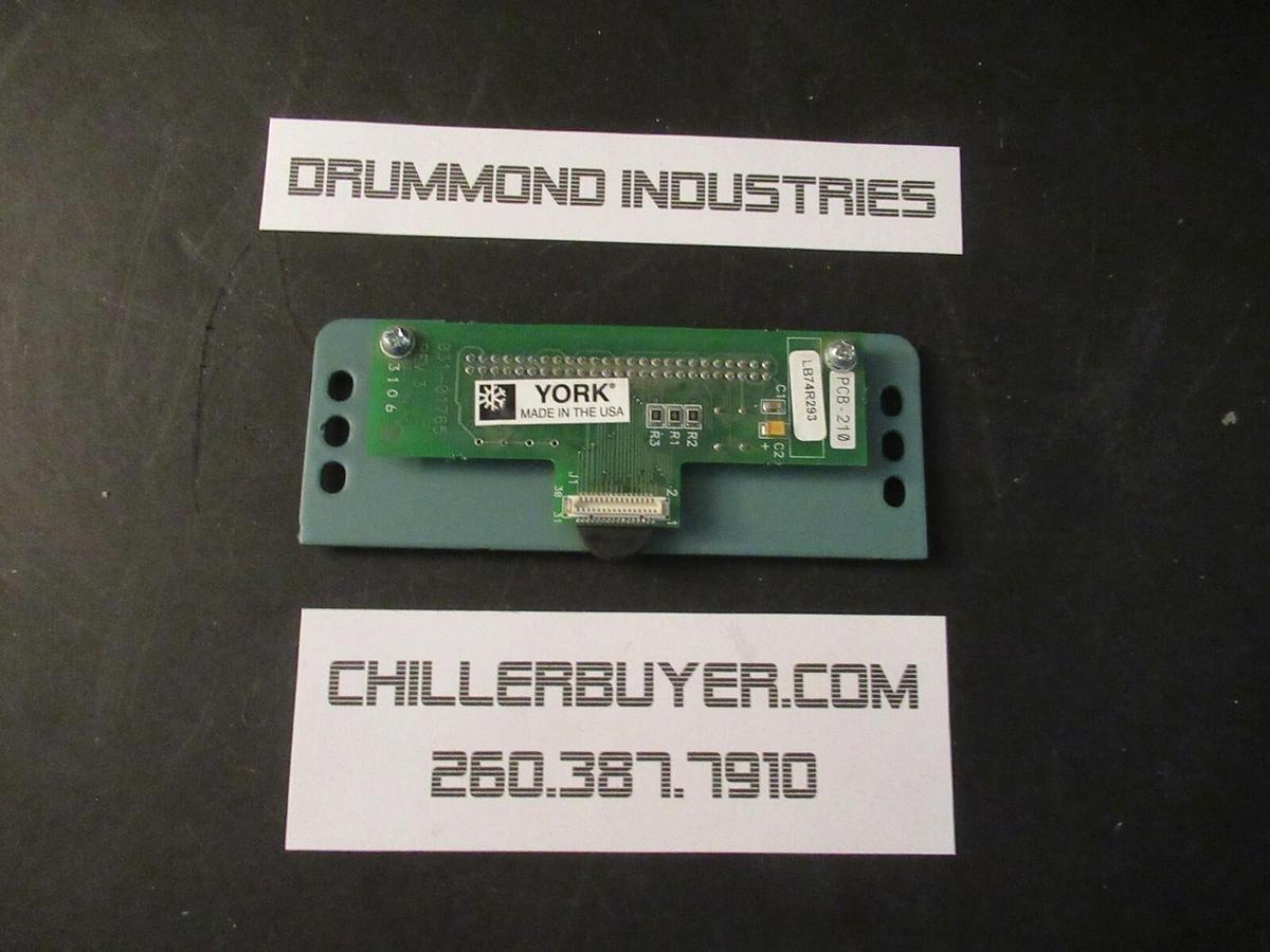 Used YORK CIRCUIT BOARD LB74R293 PCB-210 **WARRANTY INCLUDED**