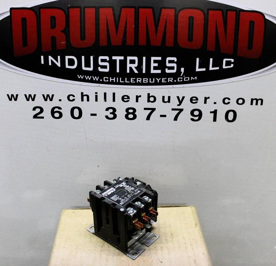 Used SIEMENS CONTACTOR 42BF35AJR 600 VAC 30 AMP 15 HP 3-PHASE COIL: 24 VOLT