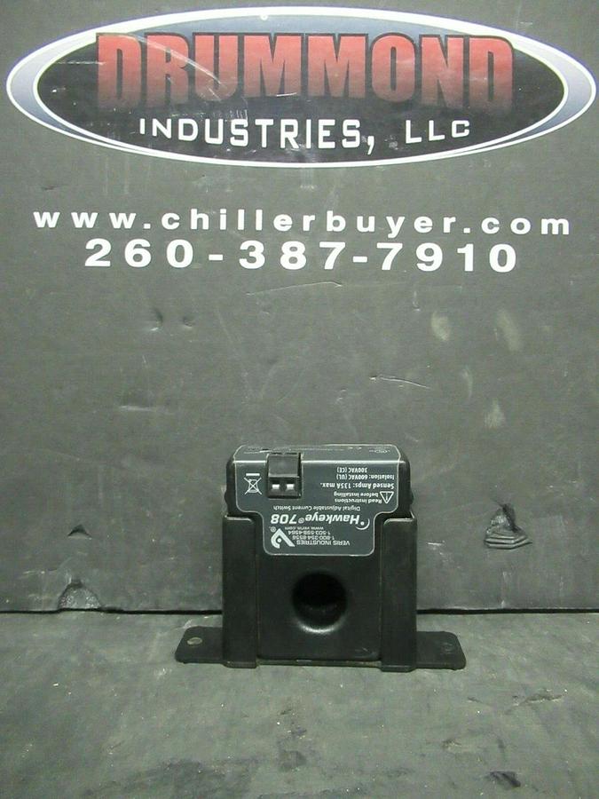 Used VERIS CURRENT SENSOR HAWKEYE 708 135 AMP OUTPUT: 30 VAC/dc
