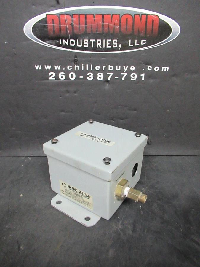 Used MAMAC SYSTEMS PRESSURE TRANSDUCER PR-280-4-7-1-B-1 **WARRANTY INCLUDED**