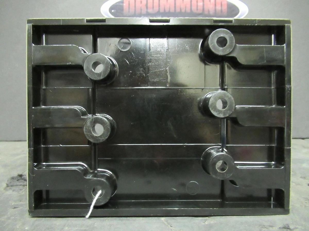 Used LITTELFUSE FUSE HOLDER LR60060-3CR FOR 60 AMP 600 V CLASS R FUSES