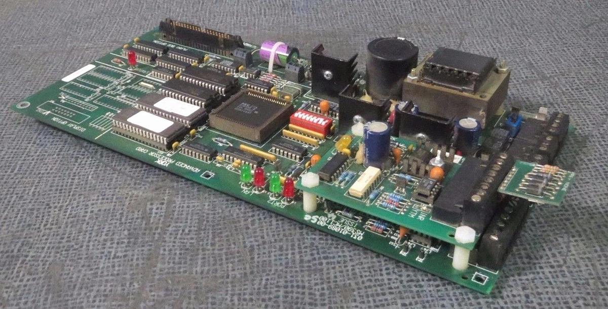 Used YORK CHILLER ADVANCED PROCESSOR CARD 031-01089-005C MS390/MC1100 ISSUE 4