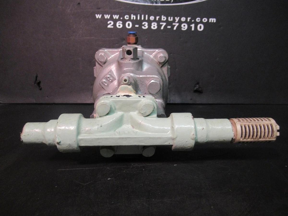 Used NIPPON DAYA AIR OPERATED STEEL VALVE HC14N-0841 DIAMETER: 15 MM CR DIAPHRAM