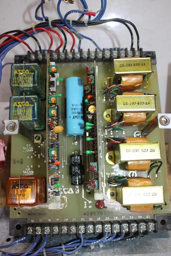 Used ASCO AUTOMATIC TRANSFER SWITCH CONTROL PANEL 945981-3 208/120V 60 HZ ID-4800