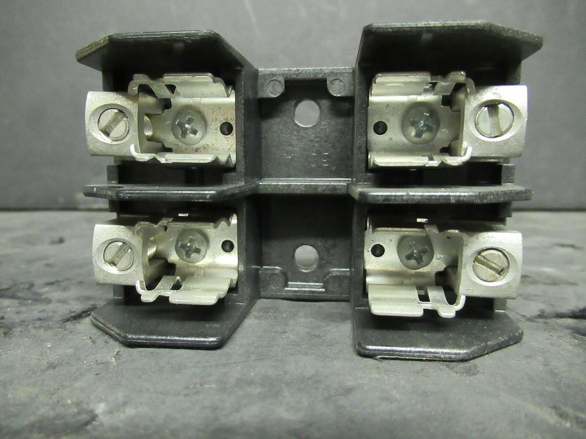 Used LOT OF 2 LITTELFUSE FUSE HOLDER L25030-2C FOR 30 AMP 250 V FUSES **WARRANTY**