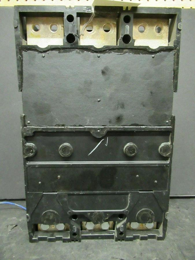 Used SQUARE D DC CIRCUIT BREAKER MHL3650032DC1625 500 AMP 600 VDC W/ UVR & AUX SWITCH