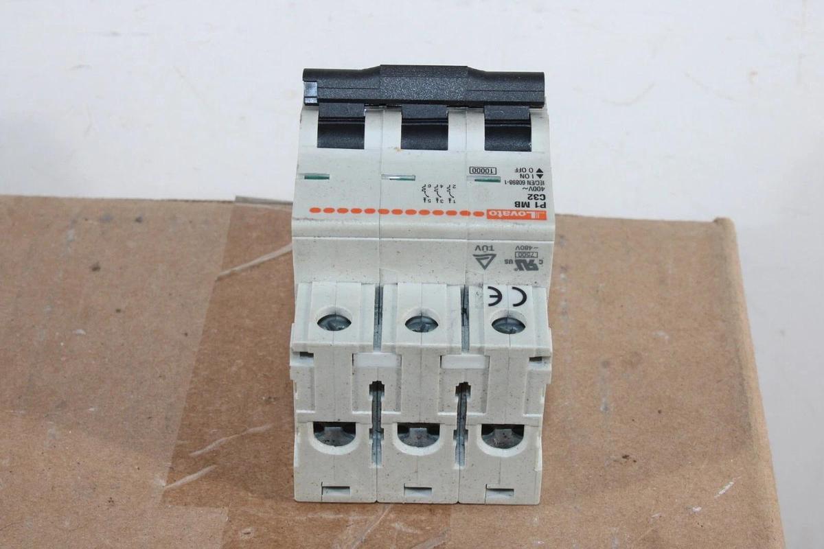 Used LOVATO CIRCUIT BREAKER P1-MB-C32 400 VAC 3-POLE **WARRANTY INCLUDED**