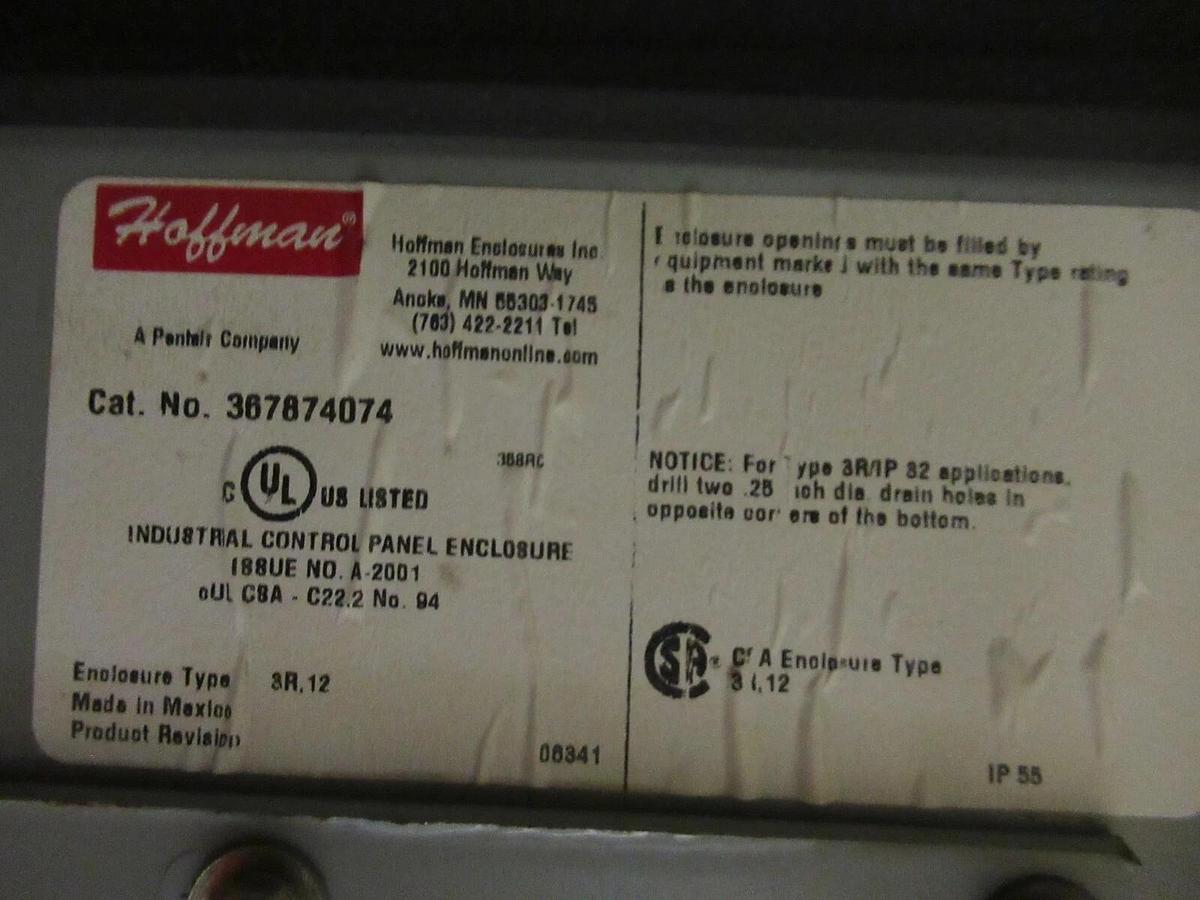 Used ASCO NON-AUTOMATIC TRANSFER SWITCH 4000 SERIES NEMA 3R 100 AMP 208 VOLTS 3 PHASE