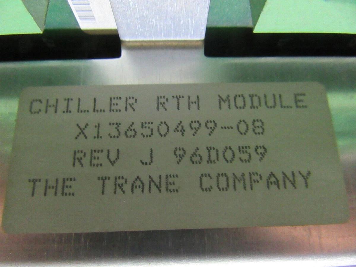 Used TRANE CHILLER RTH MODULE X13650499-08 REV. J **WARRANTY INCLUDED**