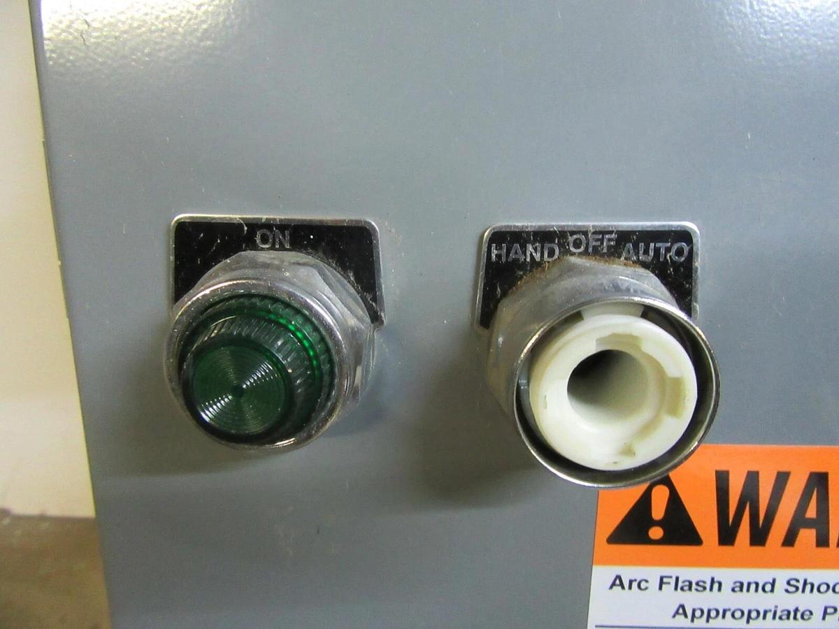 Used SQUARE D COMBINATION STARTER 8538SDG14 W/ 8536SDO1H10S 60 AMP 600 VAC SIZE 2