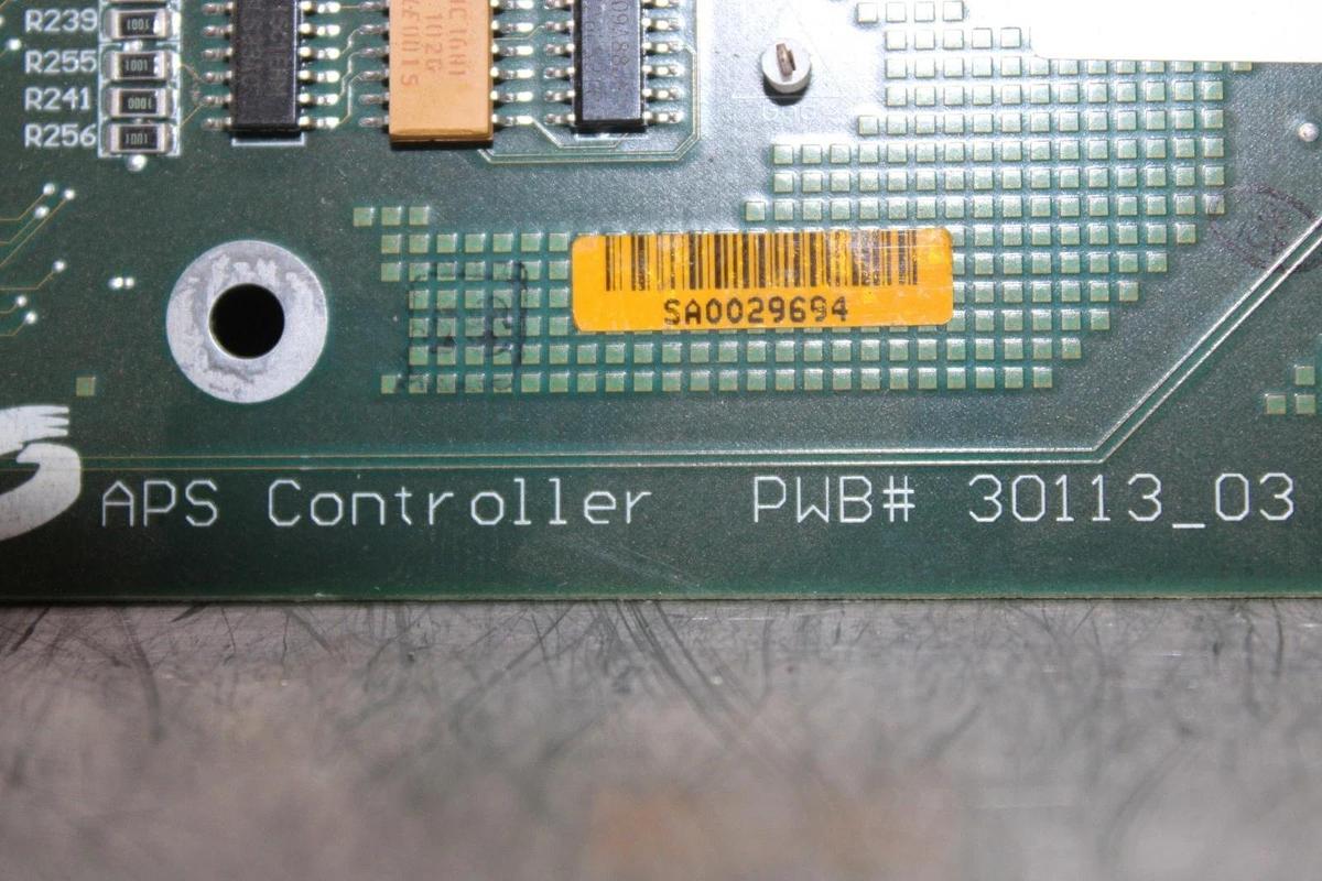 Used APS CONTROLLER CICUIT BOARD 30113_03 30112 REV. G 201-2187-03