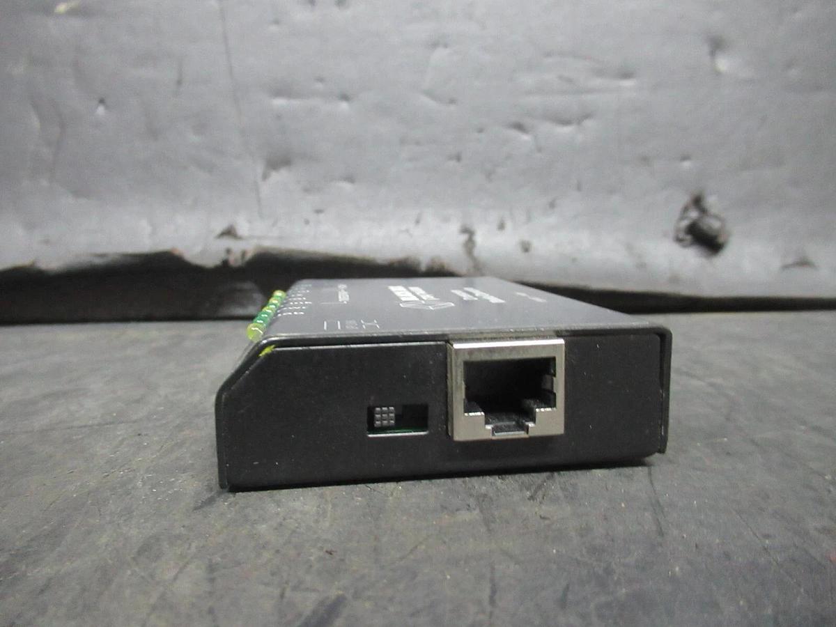 Used BLACK BOX CROSSOVER MEDIA CONVERTER LE1502A 12 VDC @ 1 AMP **WARRANTY**