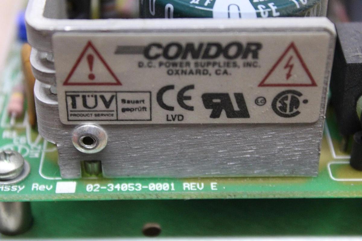 Used CONDOR DC POWER SUPPLY GLC75D-V INPUT: 120-240 VAC OUTPUT: 24 VDC