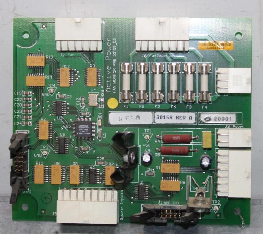 Used ACTIVE POWER FAN MONITOR PWB 30159_03 30158 REV. A **WARRANTY INCLUDED**
