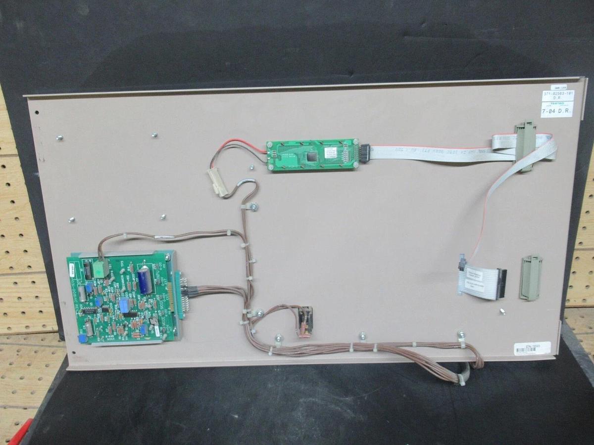 Used YORK MILLENIUM SCREW CHILLER DISPLAY PANEL 031-00814C REV. I 371-02563-101