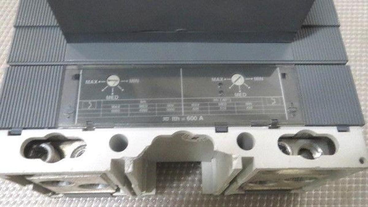 ABB S6N BREAKER 600 AMP 600 VAC 500 VDC 2 POLE WITH 600 AMP TRIP **WARRANTY!**