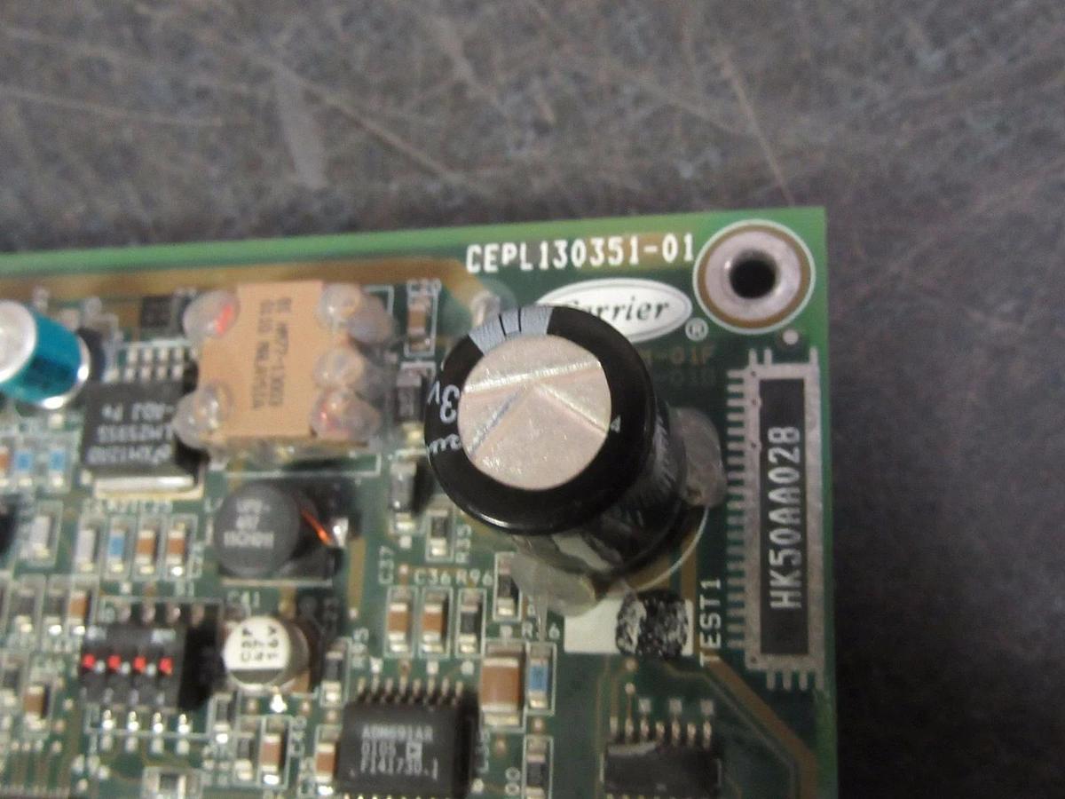 Used (1) CARRIER OEM EMM CIRCUIT BOARD MODEL: CEPL130351-01 ASSEMBLY: 30GT515218