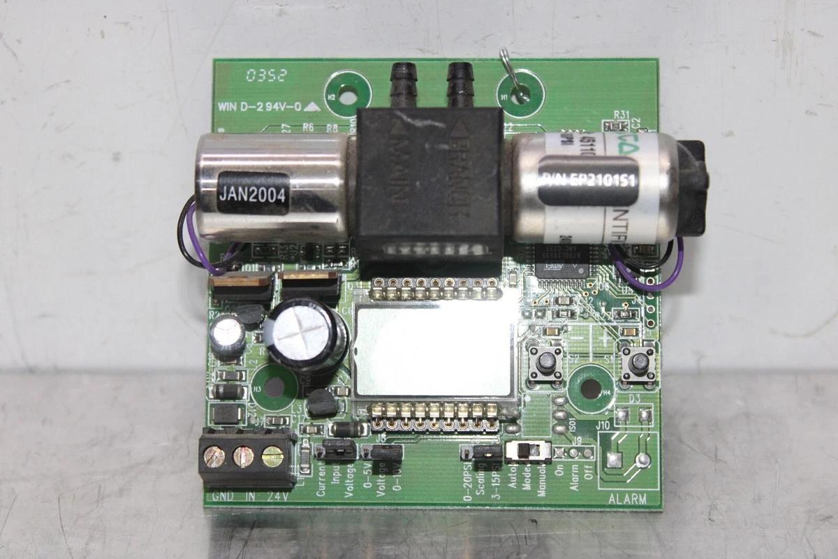 Used VERIS ASCO PRESSURE TRANSDUCER CIRCUIT BOARD EP2101S1 VER. 1.12 **WARRANTY**