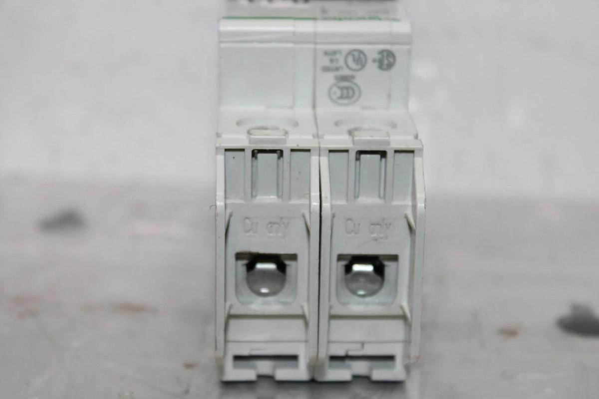 Used SCHNEIDER CIRCUIT BREAKER C60-13A 13 AMP 240 VAC 2-POLE **WARRANTY**