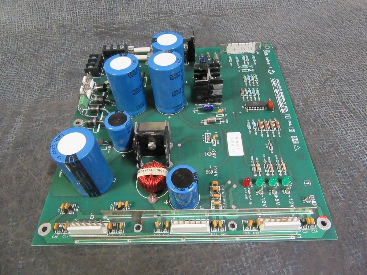Used LIEBERT POWER SUPPLY BOARD 02-792200-20 REV 1 P/L 3 *WARRANTY INCLUDED*