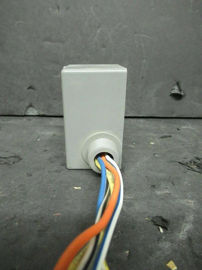 Used FUNCTIONAL DEVICES INC. ENCLOSED PRE-WIRED RELAY RIBU1C RIB 120 V SMOKE CONTROL