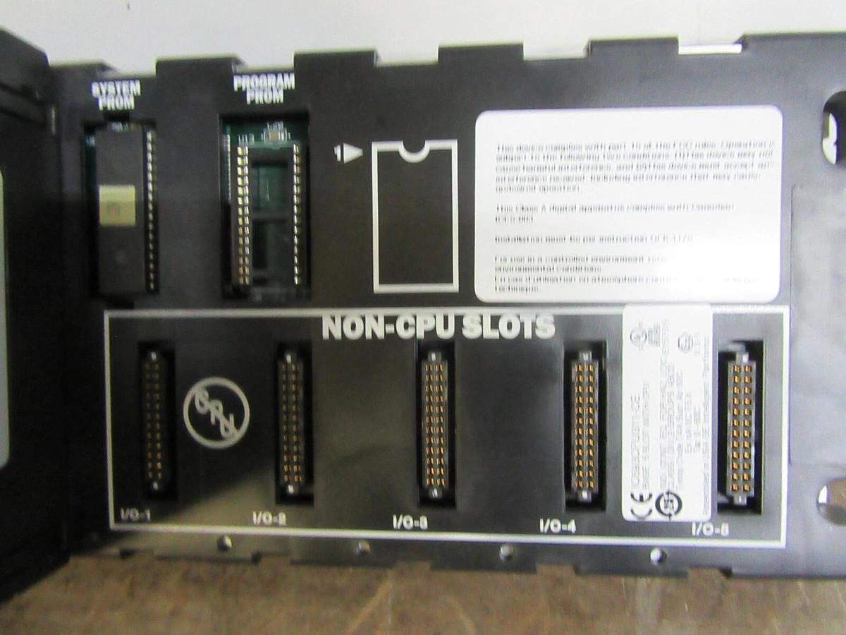 Used GE FANUC POWER SUPPLY MODULE AND 5-SLOT BASE IC693PWR331E IC693CPU311-CE