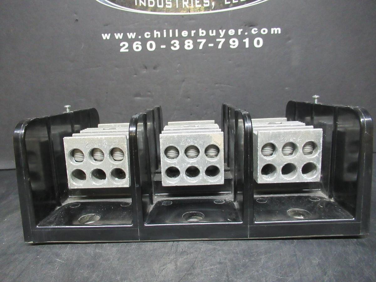 Used MARATHON POWER DISTRIBUTION BLOCK 1453579 380 AMP 600 VOLT **WARRANTY**