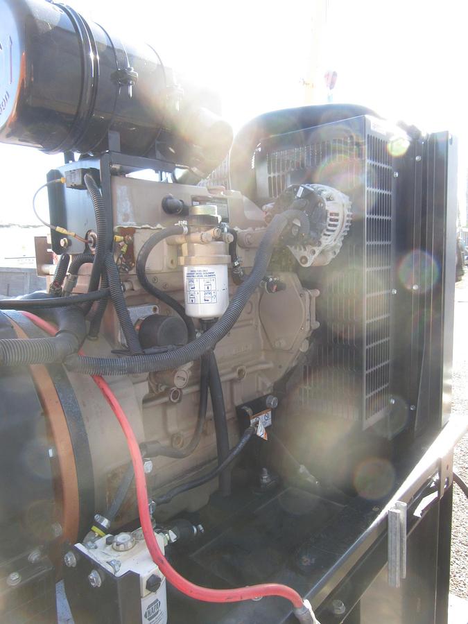 Used 30 KW DIESEL GENERATOR GENERAC 120/240 VOLT SINGLE PHASE 277 HOURS VIDEO WE SHIP